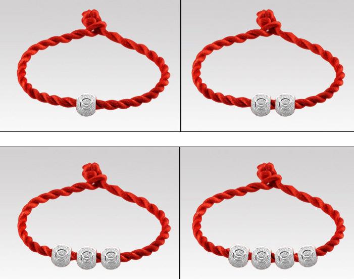 [HCM]Vòng tay chỉ đỏ may mắn BHLT42 1 charm