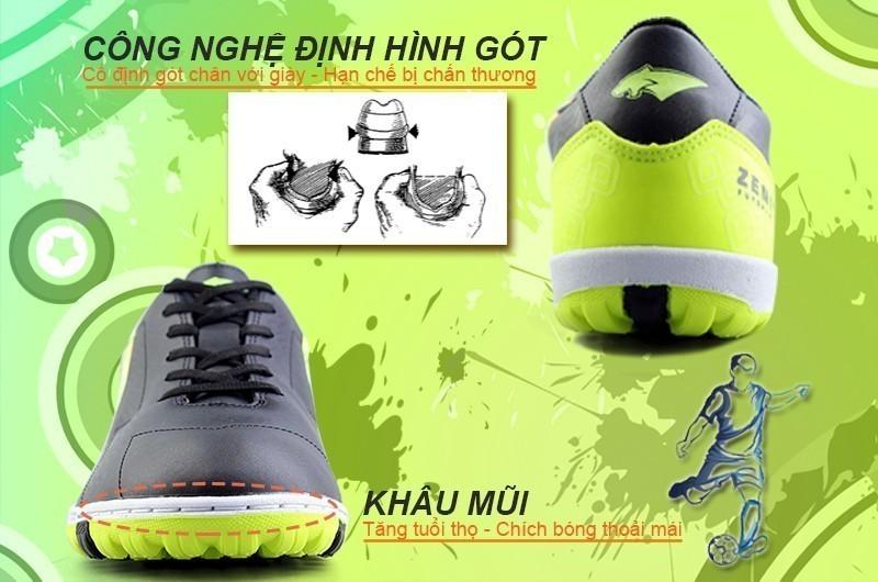 Giày đá bóng PAN Force II TF nhập thái lan cao cấp (TẶNG TẤT-VỚ DÀI 49k)
