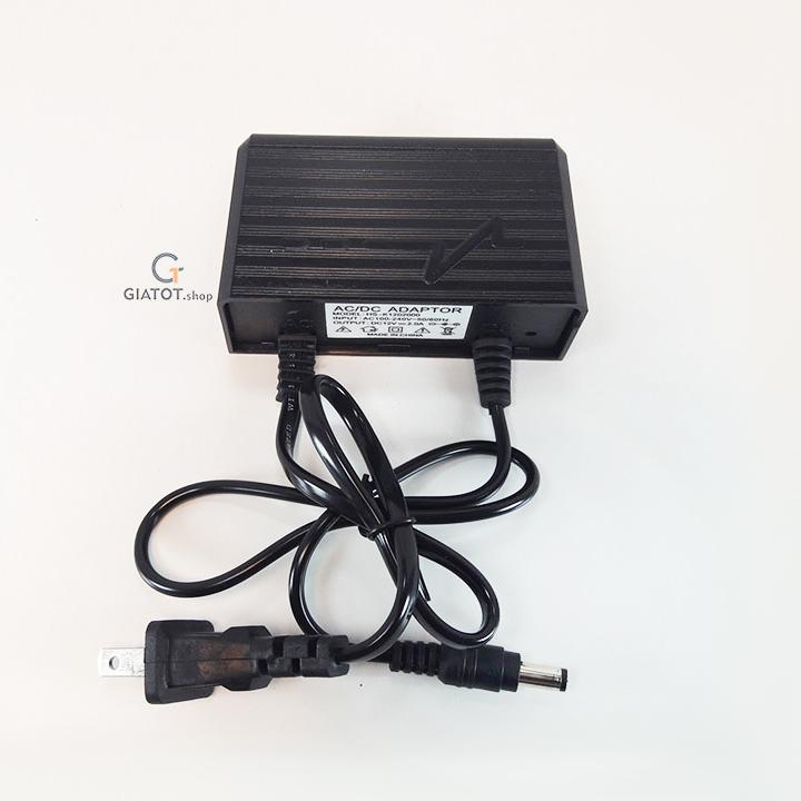 Hàng tốt có IC - nguồn camera 12V 2A cao cấp chuẩn chống nước chuyên dụng