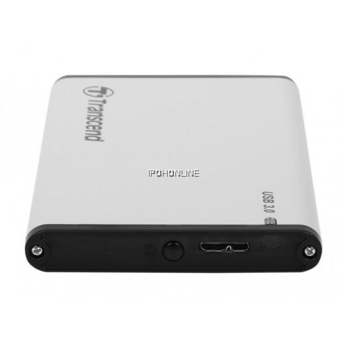 Hộp đựng ổ cứng HDD Box 2.5" Transcend 25S3 (Bạc) Chính Hãng