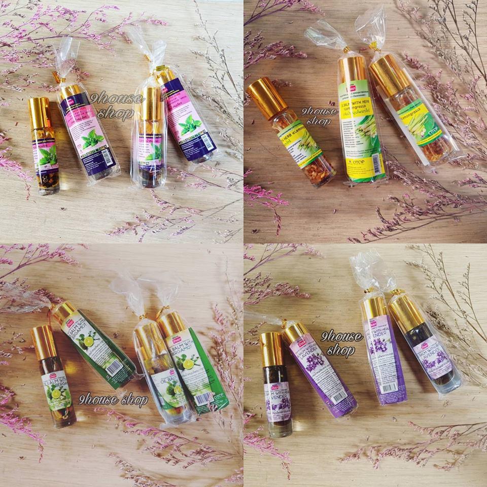 01 Dầu gió Menthol ngâm thảo dược Thái Lan 7ml (Bạc Hà)