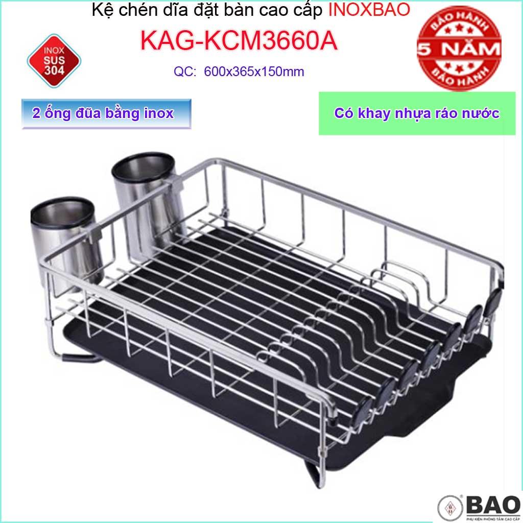 Kệ úp chén dĩa đa năng Inox Bảo c