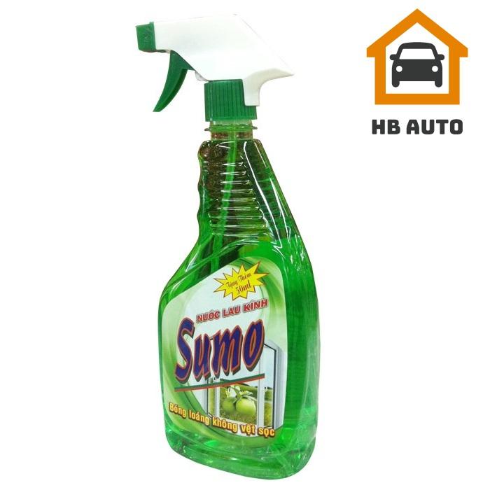 [FreeshipMAX] [HCM]Nước lau kính SUMO 800ml Tặng thêm 50ml