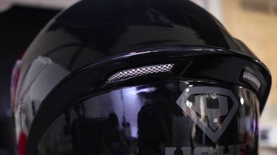 [HCM]MŨ BẢO HIỂM FULLFACE YOHE 977 ĐEN BÓNG