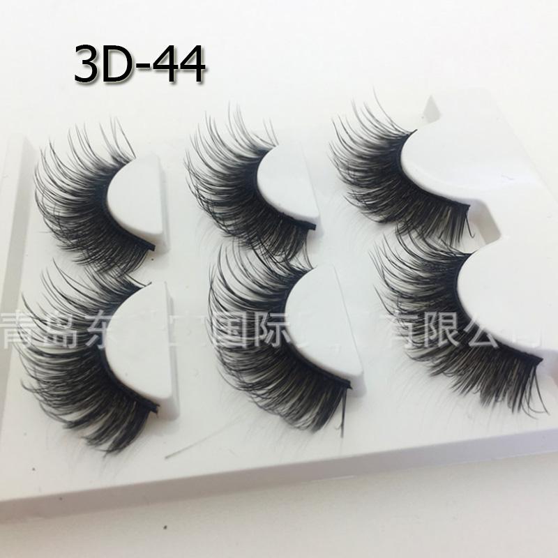 Lông mi giả 3D bộ 3 cặp cao cấp MD23