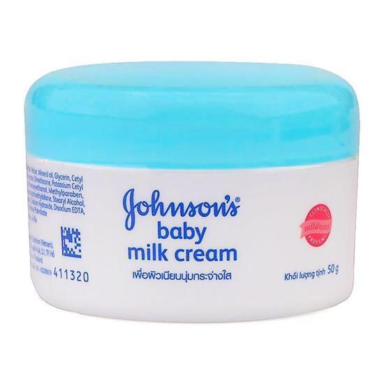 Kem dưỡng ẩm chứa sữa & gạo Johnson’s Baby