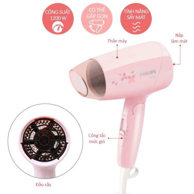 Máy sấy tóc Philips BHC010/00- Hàng nhập khẩu
