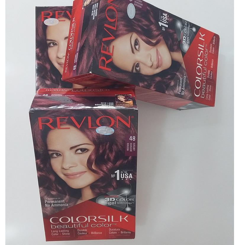 [HCM]Thuốc Nhuộm Tóc Revlon Colorsilk 48 - Đỏ ánh tím