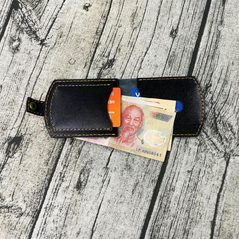 [HCM]Ví da handmade da bò cao cấp