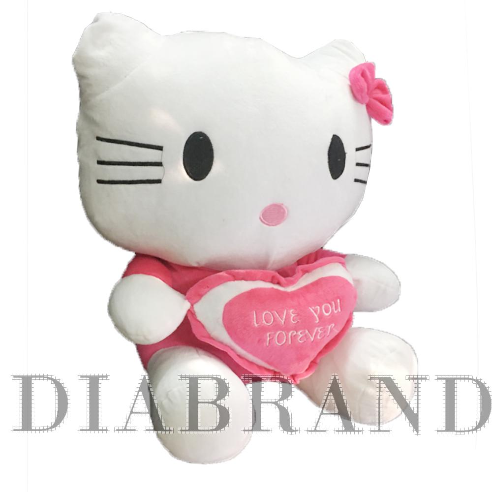 [HCM]Thú nhồi bông hình Kitty ôm tim Diabrand