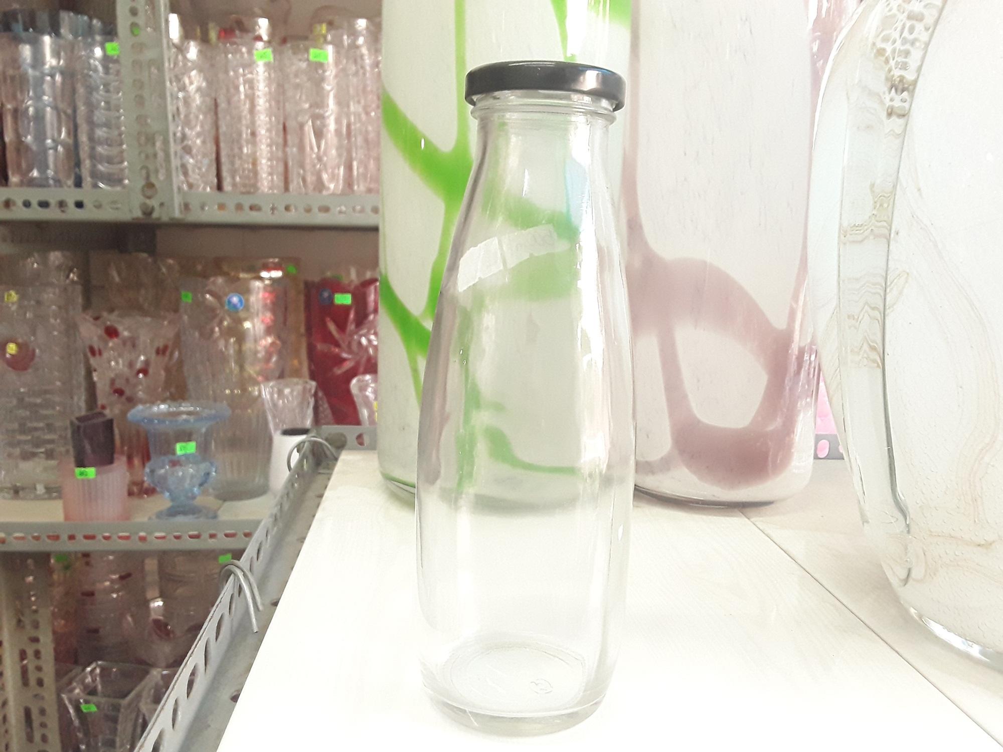[HCM]Combo 5 Chai thủy tinh bầu tròn 500ml