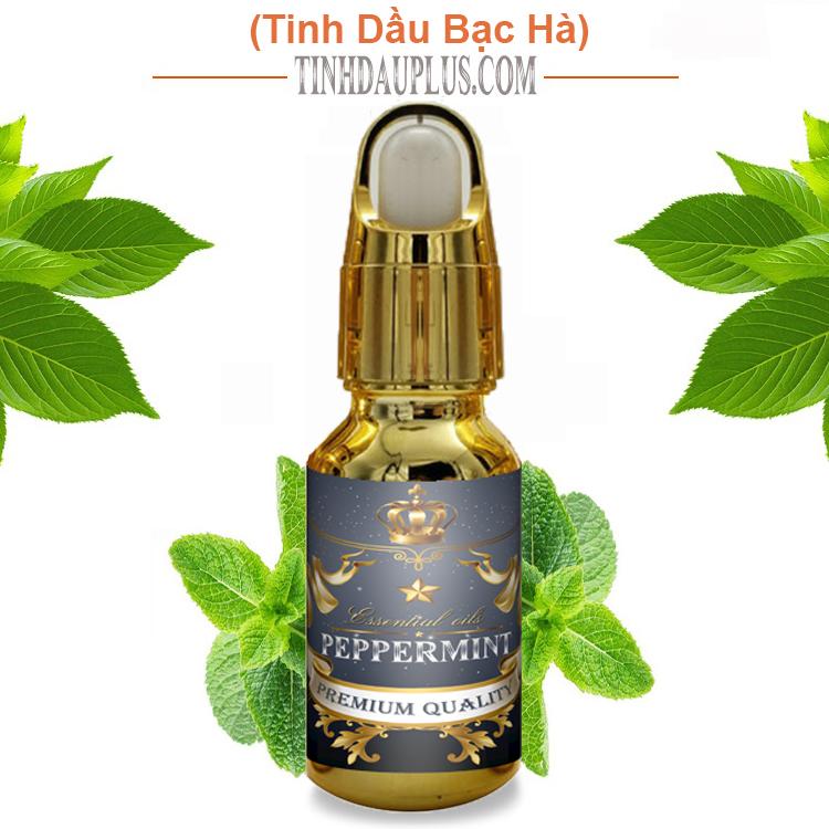 Tinh dầu bạc hà Plus 20ml - Tinh dầu bạc hà nguyên chất thiên nhiên từ Ấn Độ - Sảng khoái thông mũi