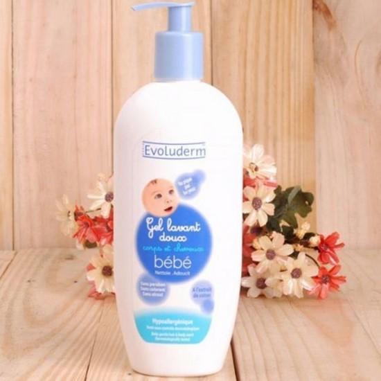 [HCM]Sữa tắm gội Bebe Evoluderm 500ml