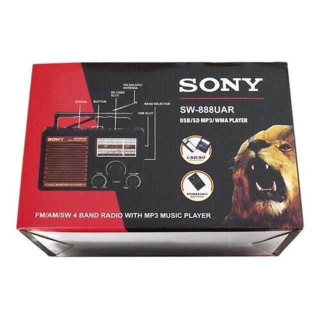 ĐÀI RADIO FM THE NHỚ USB WS-888