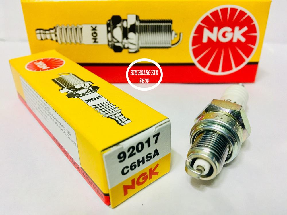 Bugi NGK C6HSA tiêu chuẩn chân ngắn