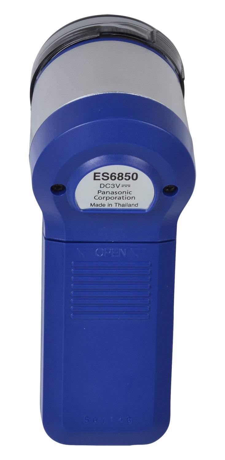 Máy cạo râu Panasonic ES6850 (Trắng phối xanh)