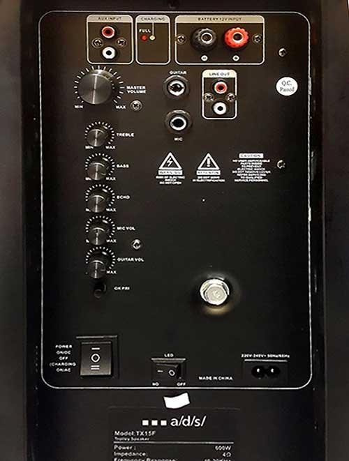 Loa kéo Bluetooth Di Động A/D/S TX-15F