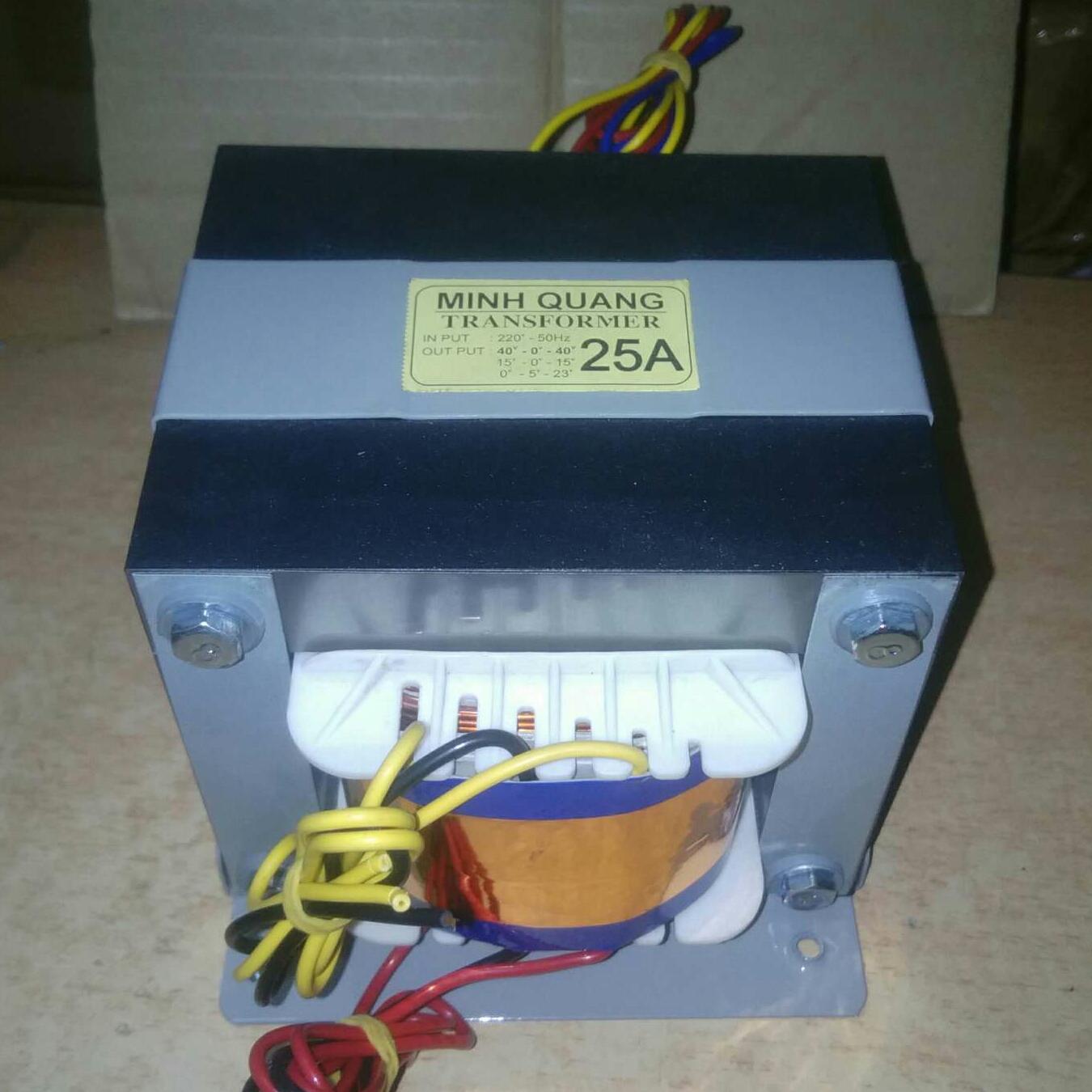 [HCM]Biến áp 25A 40V đôi Ampli