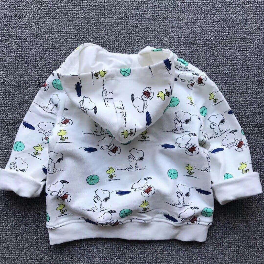 Áo khoác nỉ cún con dành cho bé trai