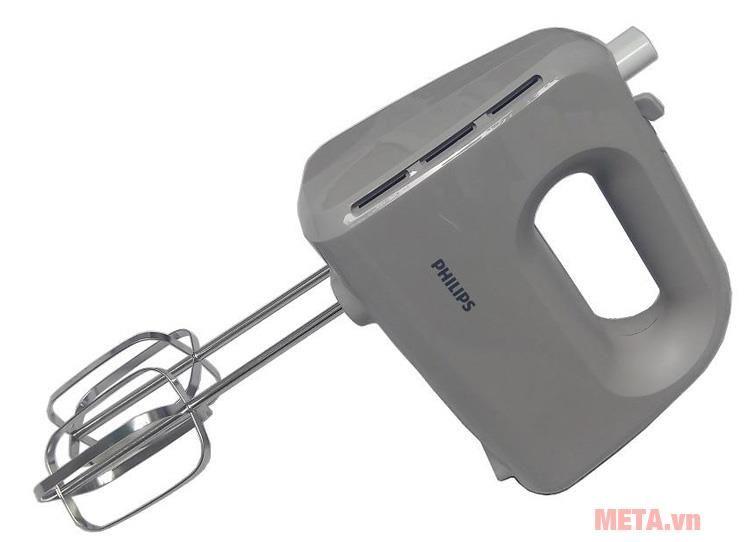 Máy đánh trứng cầm tay philips hr3705 300w