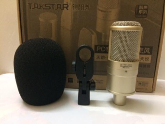 MIC THU ÂM TAKSTAR PC K200 + DÂY