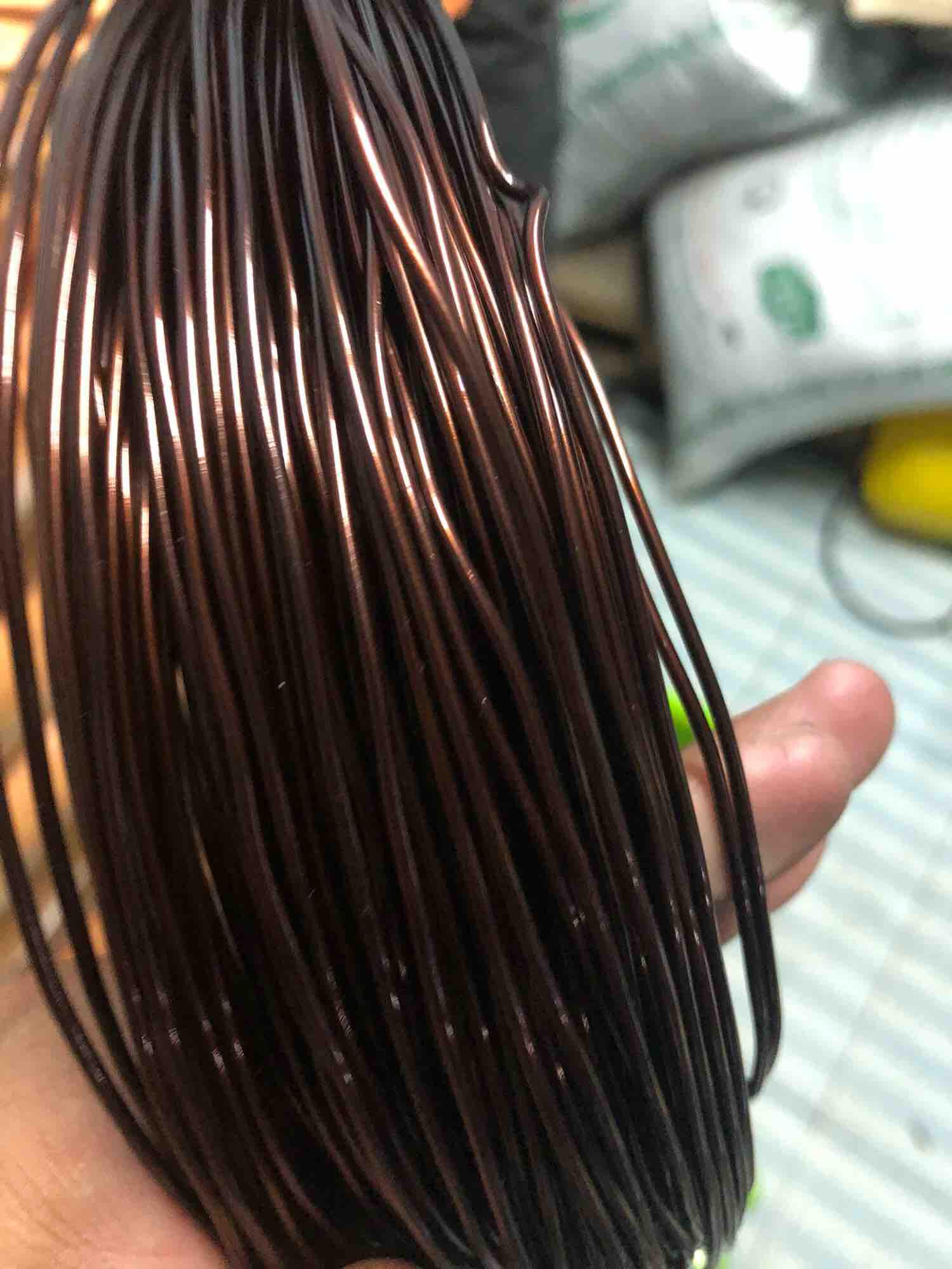 dây nhôm mạ đồng 1mm ( dài 20m)