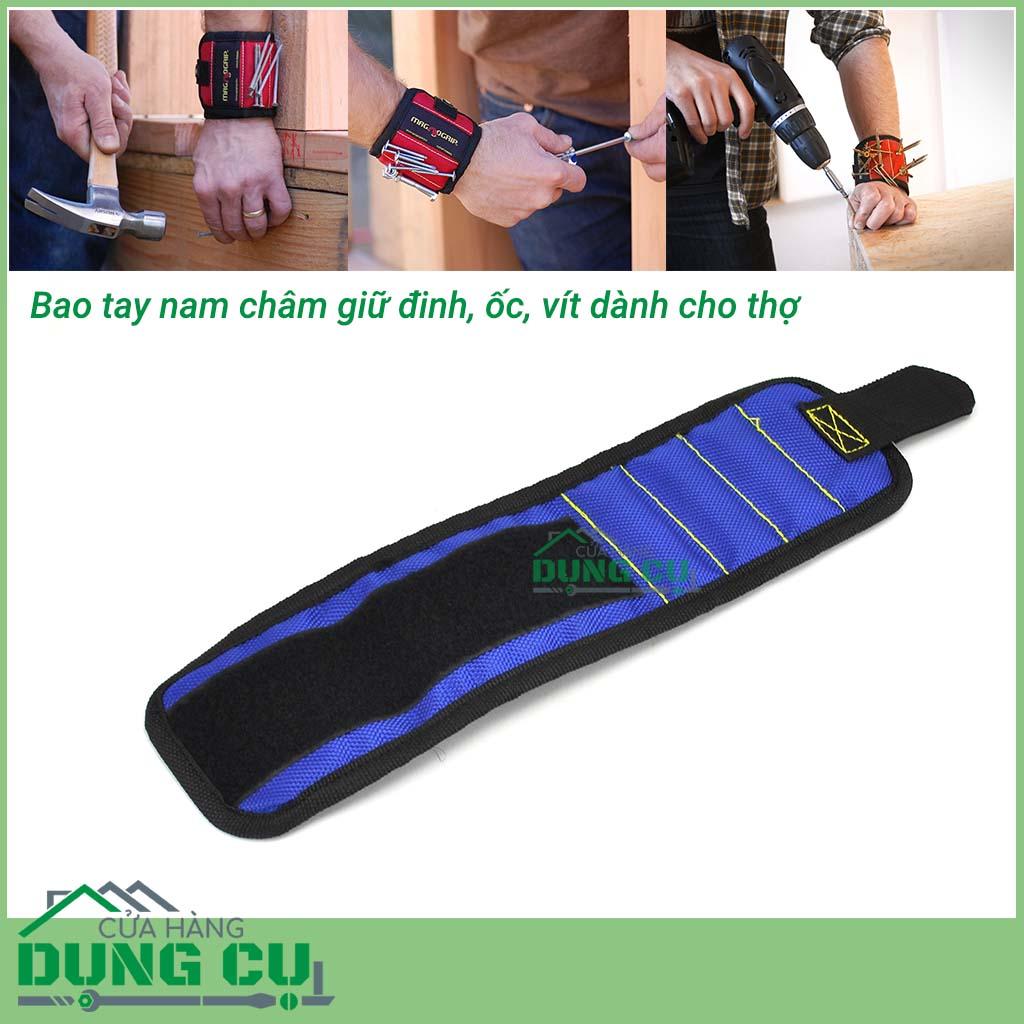 Vòng tay nam châm giữ đinh vít dành cho thợ