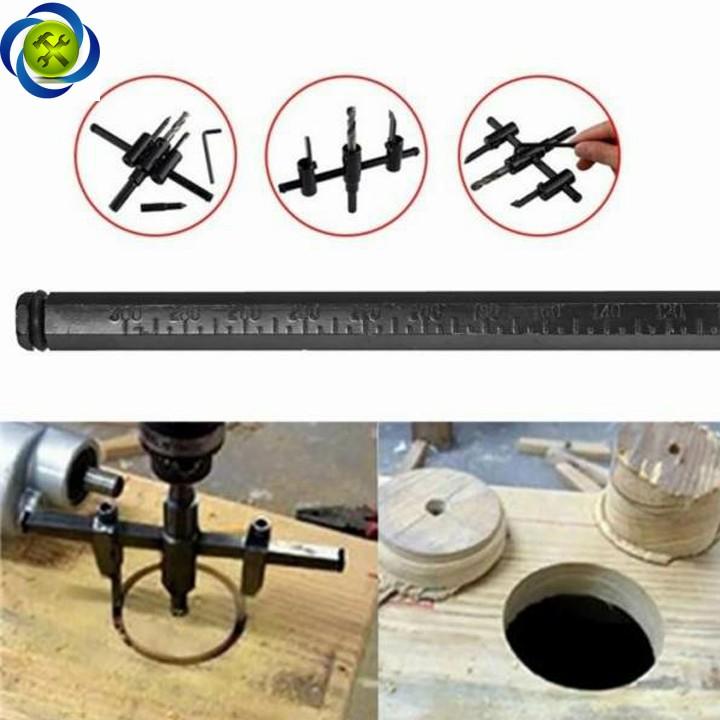 [HCM]Bộ khoét thạch cao C-MART A0109 30mm-120mm