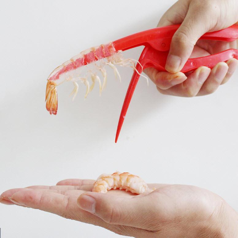 dụng cụ lột vỏ tôm