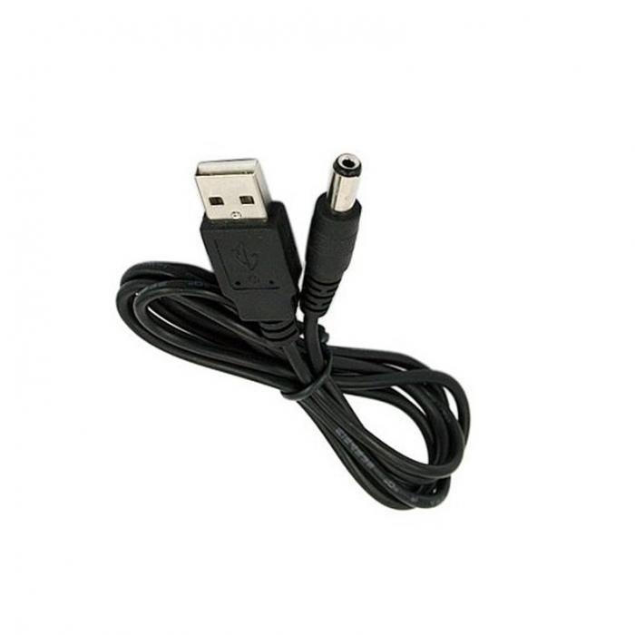 Cable sạc USB ra jack đầu tròn 5.5mm(như hình)