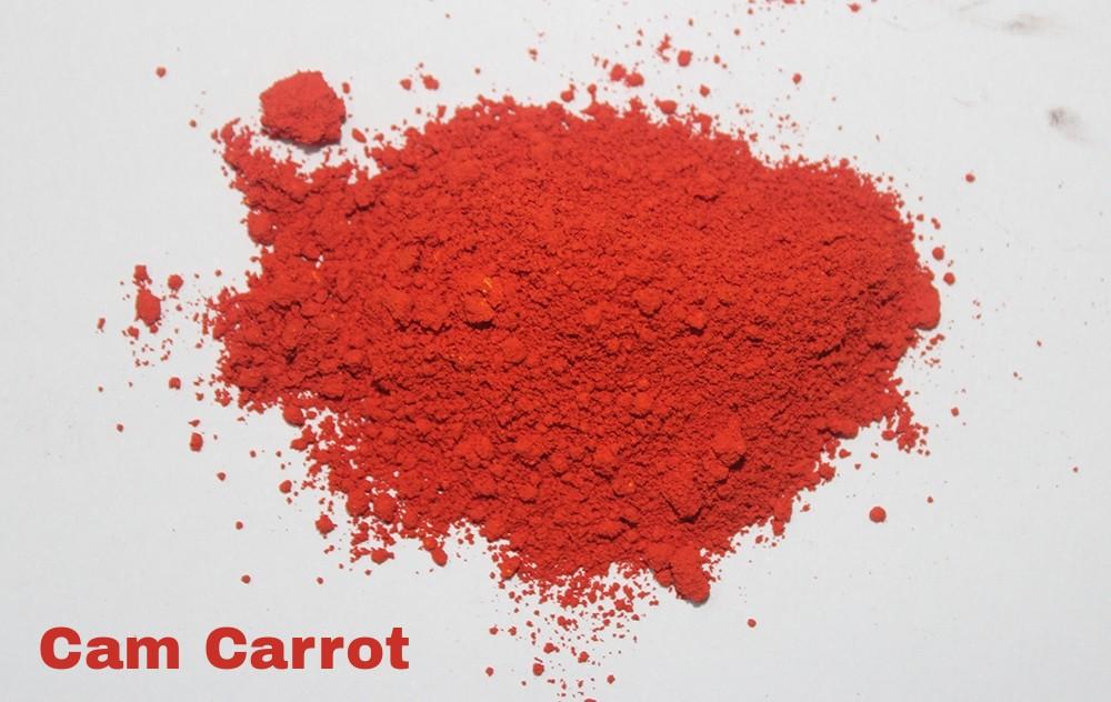 Màu Khoáng Cam Carrot Lì 1G - Màu Khoáng Mỹ - Nguyên Liệu Làm Son và Mỹ Phẩm Handmade