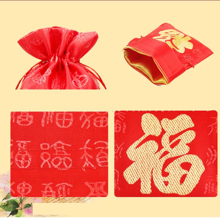 Combo 2 Túi gấm đựng vòng tay, trang sức