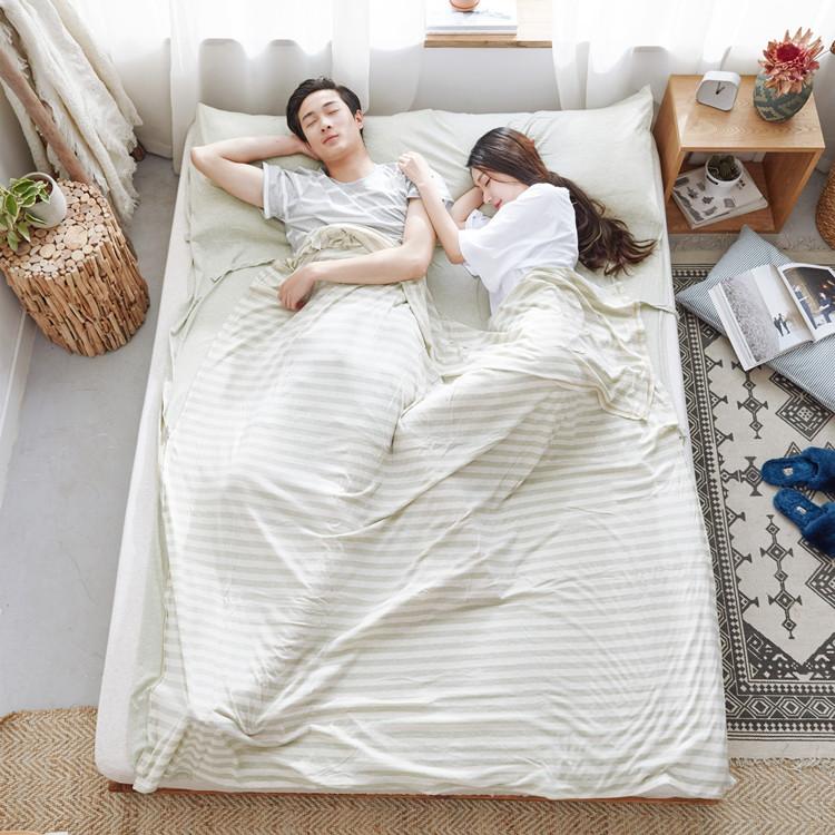 100% Cotton Khách Sạn Trên Du Lịch Túi Ngủ