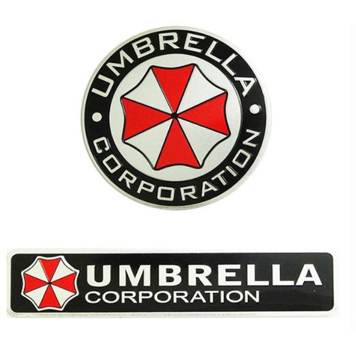 RẺ VÔ ĐỊCH Logo Umbrella dán trang trí xe (UM1)