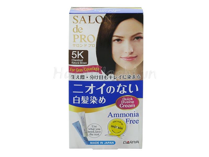 Thuốc Nhuộm Tóc Phủ Bạc Chiết Xuất Từ Thảo Dược màu Sắc Trẻ Trung Salon de Pro