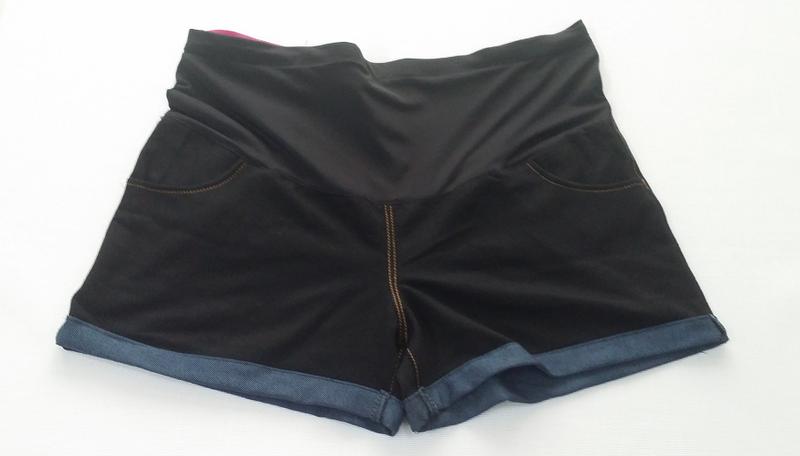 Quần đùi bầu giả JEAN( xanh)