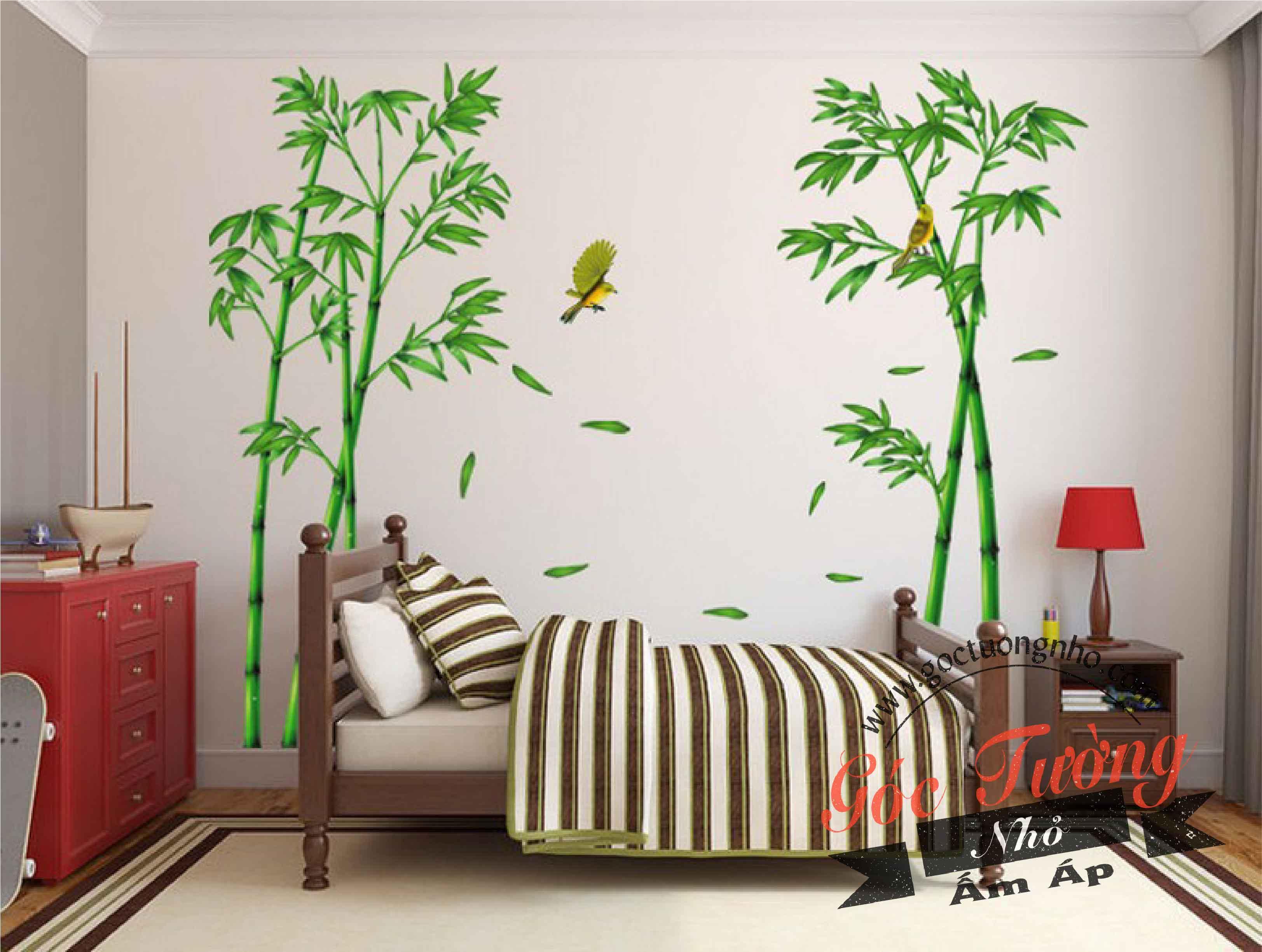 DECAL DÁN TƯỜNG HÌNH CÂY XANH DLX0779