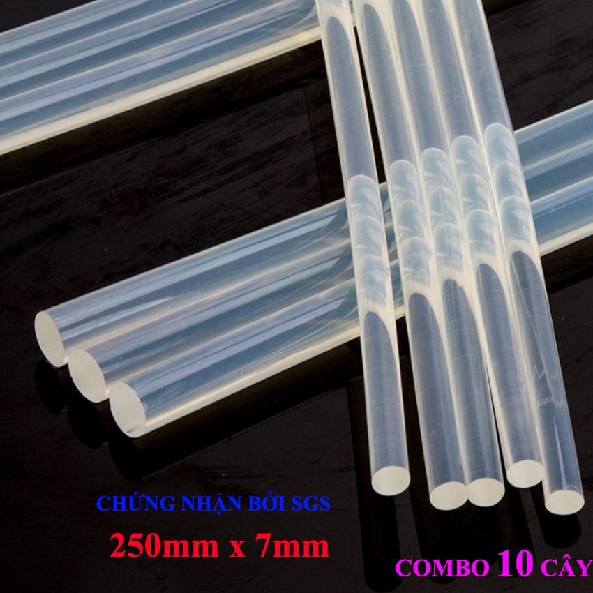 Combo 10 cây keo nến 250mm x 7mm chuyên dụng độ nhớt 12000 -16000