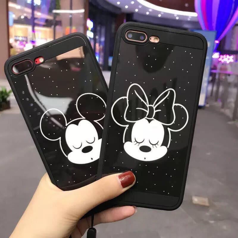 ỐP ĐÔI MIKEY TRÁNG GƯƠNG CHO IPHONE