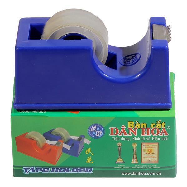 Bàn cắt băng keo Dân Hoa - dụng cụ cắt keo nhỏ để bàn