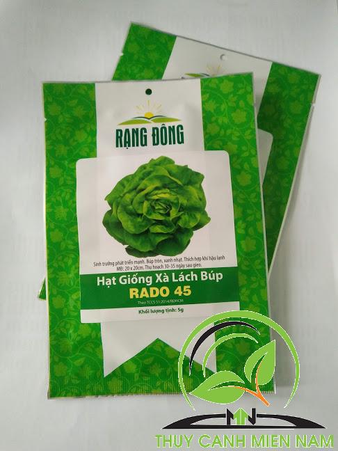[HCM]Hạt giống xà lách búp RADO 45 (5g)