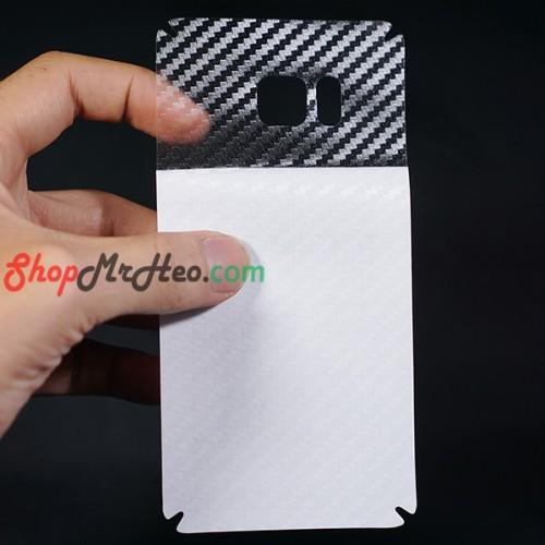 Bộ 3 skin dán mặt lưng vân 3d samsung note fe