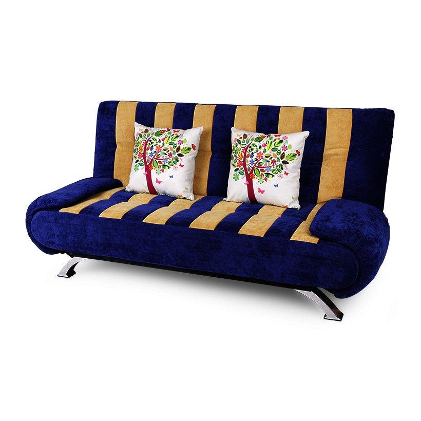 Sofa giường juno sofa streaky lds05664-19 180 x 110 cm + tặng 2 gối trang trí