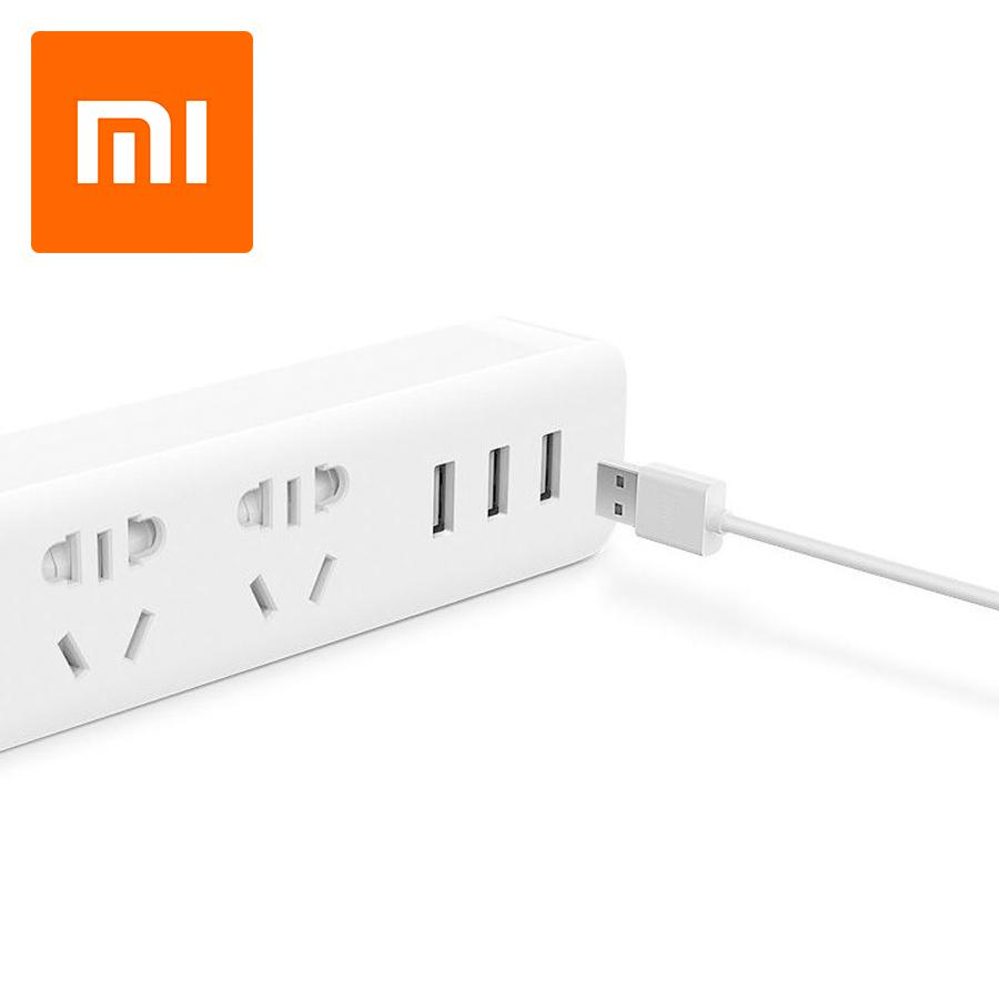 [Mã ELMAR31 Giảm 10%] Ổ Cắm Điện Xiaomi - 3 Ổ Điện / 3 Cổng Sạc USB (1A - 2A)