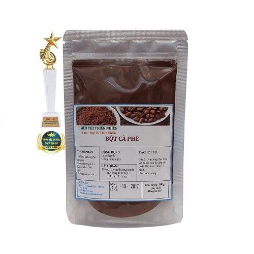Bột cafe nguyên chất hai lúa 100g