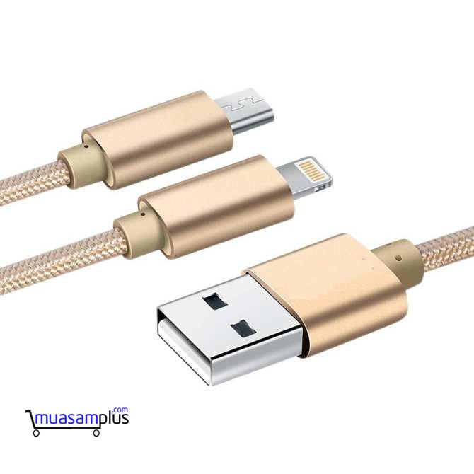 Cáp sạc giây dù cho iPhone 5 - 6 - 7 - 8 iPhone X