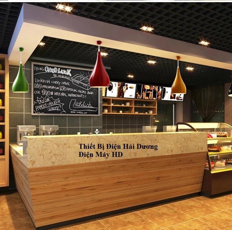 Đèn thả trần hình giọt nước 8211 15cm (Các màu)