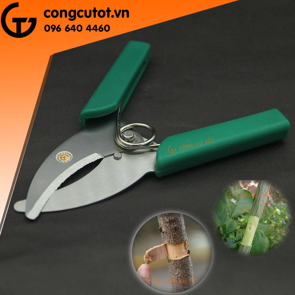 Kéo khoanh vỏ cành cây lưỡi đơn