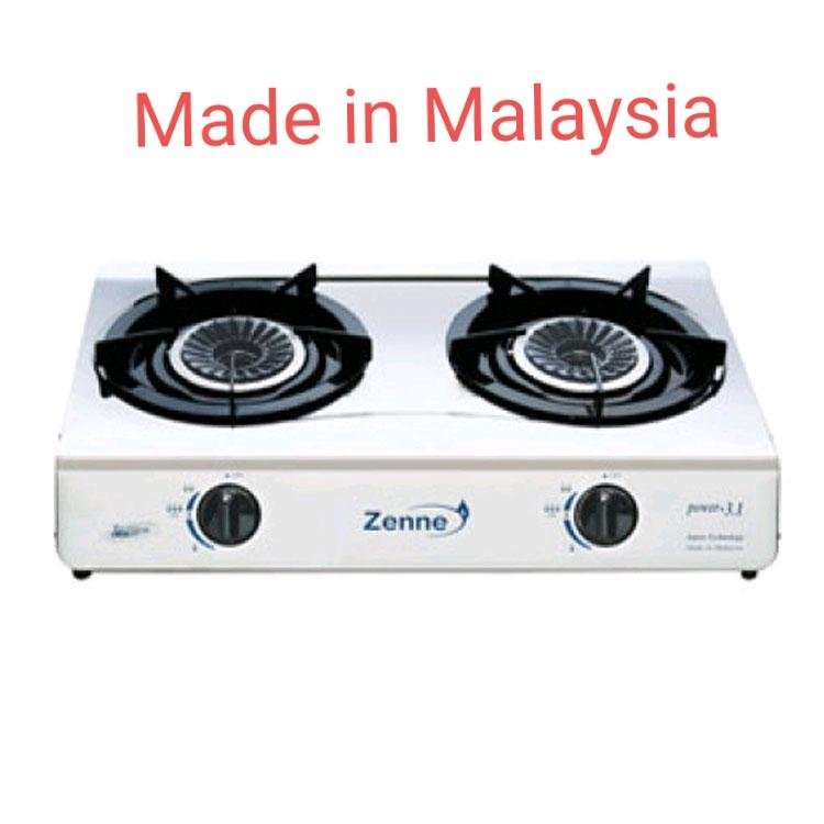 Bếp Ga Đôi Zenne Nhập Khẩu Malaysia KGS205_S