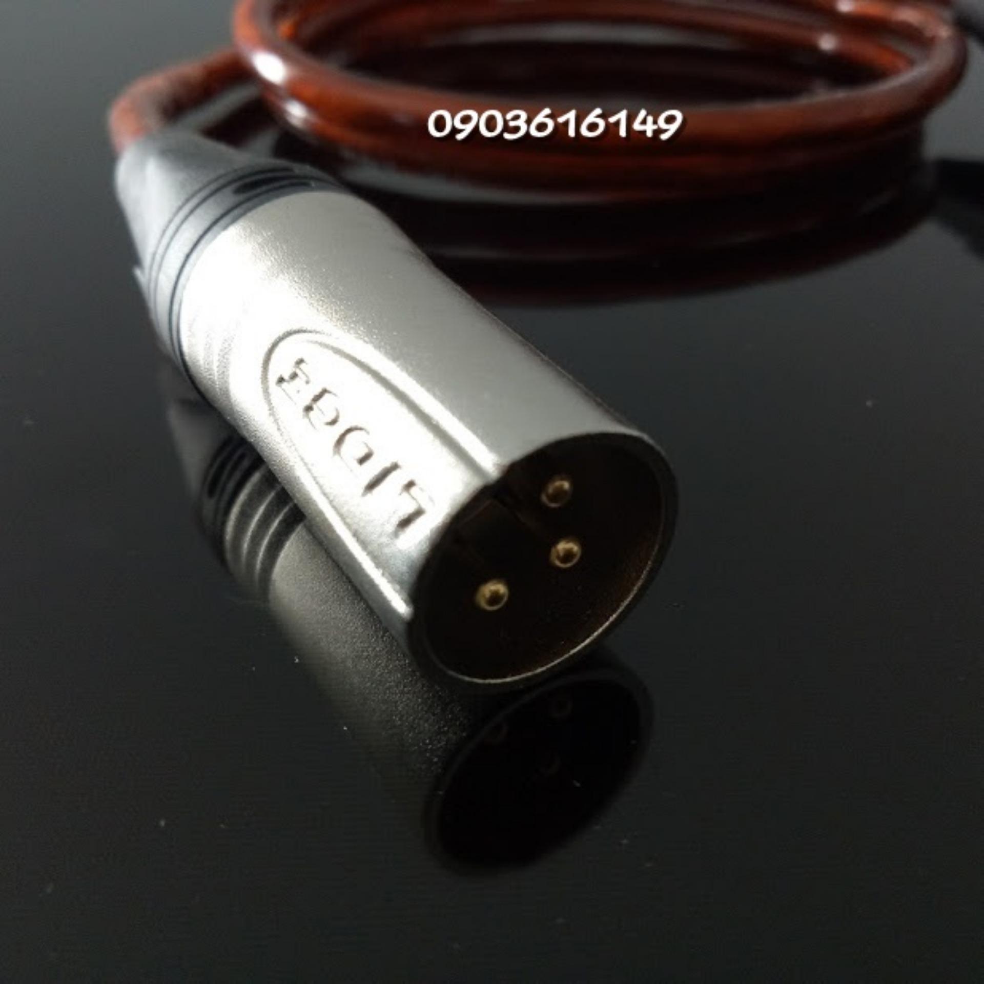 Dây micro thu âm XLR đực ra XLR cái dài 4m